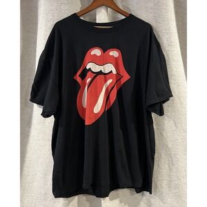The‎ Rolling Stones 2019 Tour Graphic T-shirt Men XXXL Black Short Sleeve Music